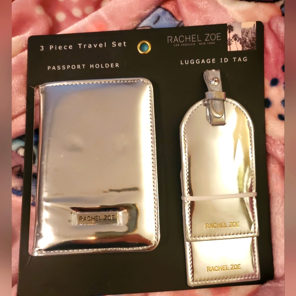 Rachel Zoe Silver Key and Card Holder Accessories